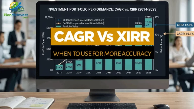CAGR vs XIRR: Key Differences, Formulas & When to Use