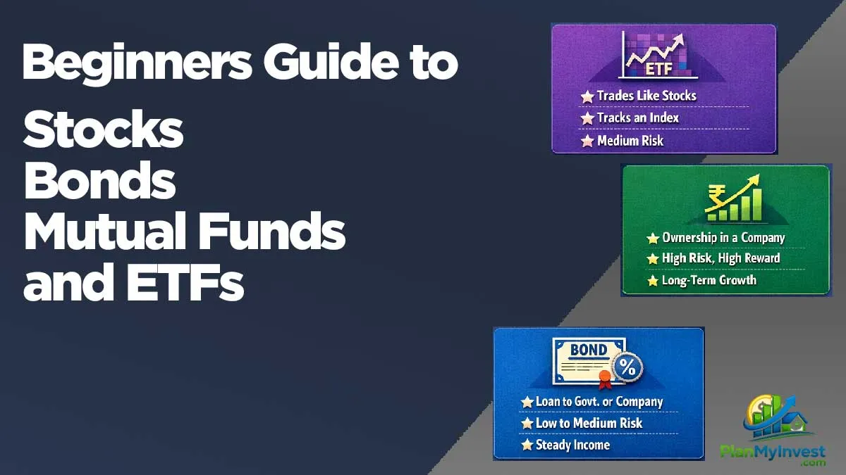 What Is the Difference Between Stocks, Bonds, Mutual Funds, and ETFs?